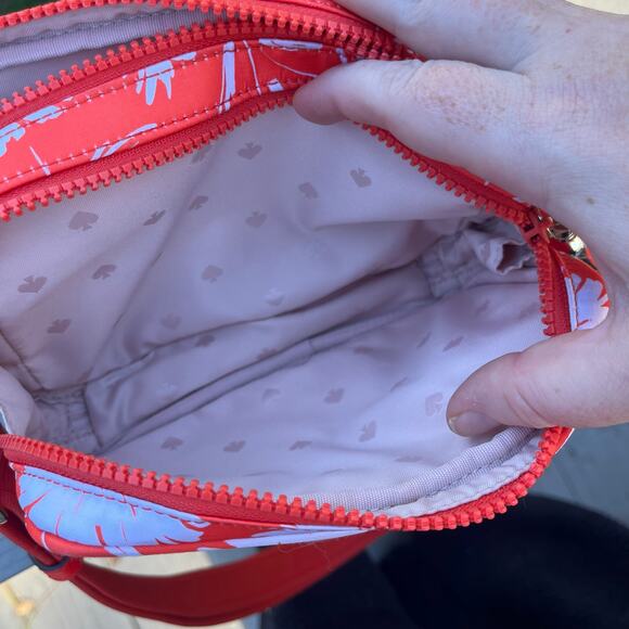 KATE SPADE NWOT, Vibrant Orange, Crossbody Bag, Tropical - Picture 11 of 11
